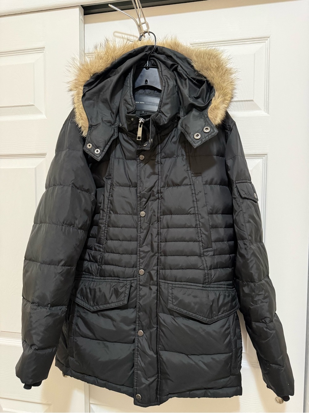 Andrew Marc Men's Black Puffer Jacket
